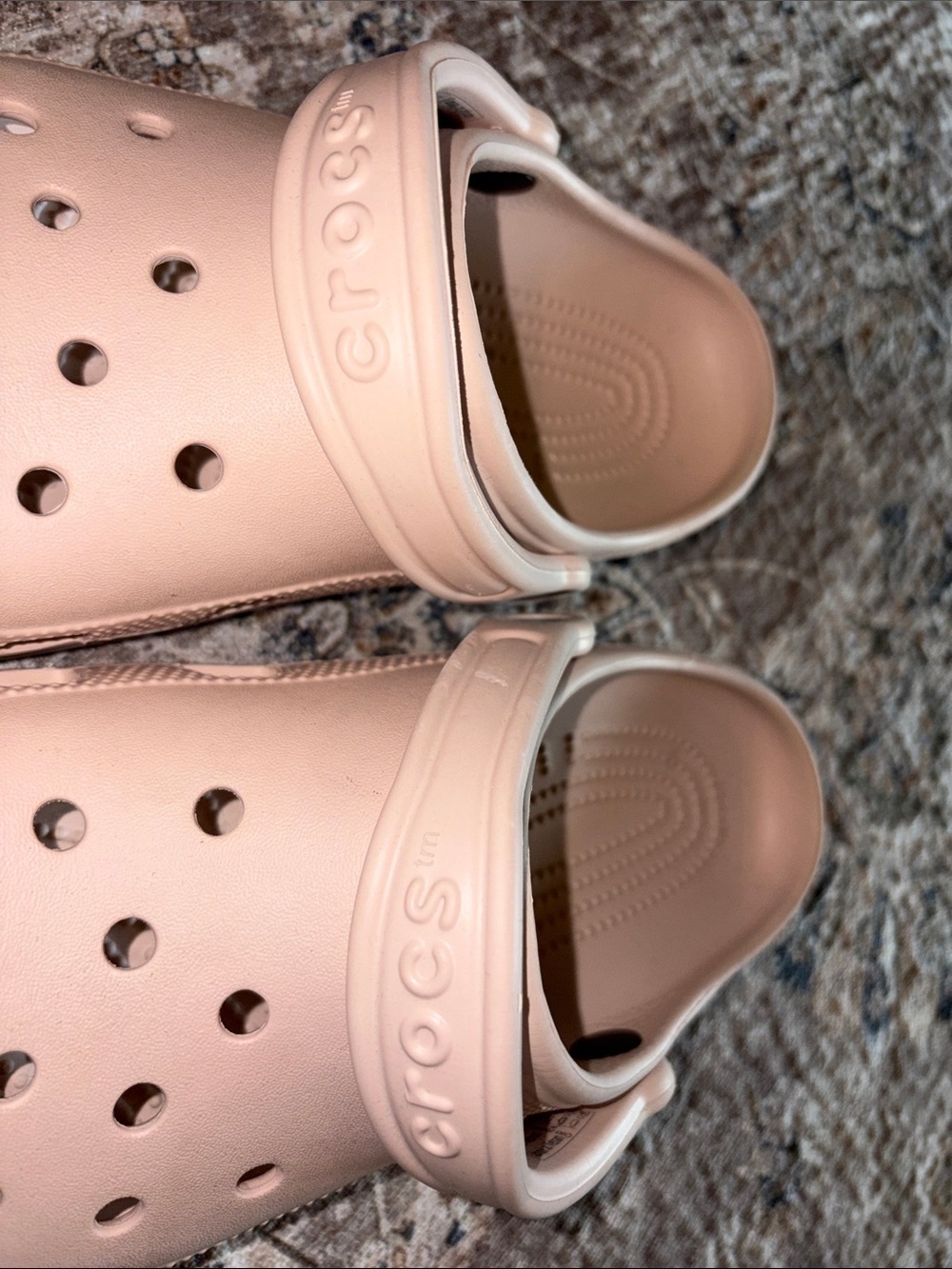 CROCS Kids Classic Clog in Blush Pink - Picture 2 of 3
